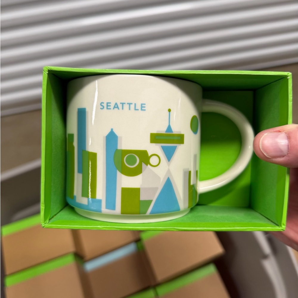 Starbucks Seattle Skyline Mug - You Are Here Collection